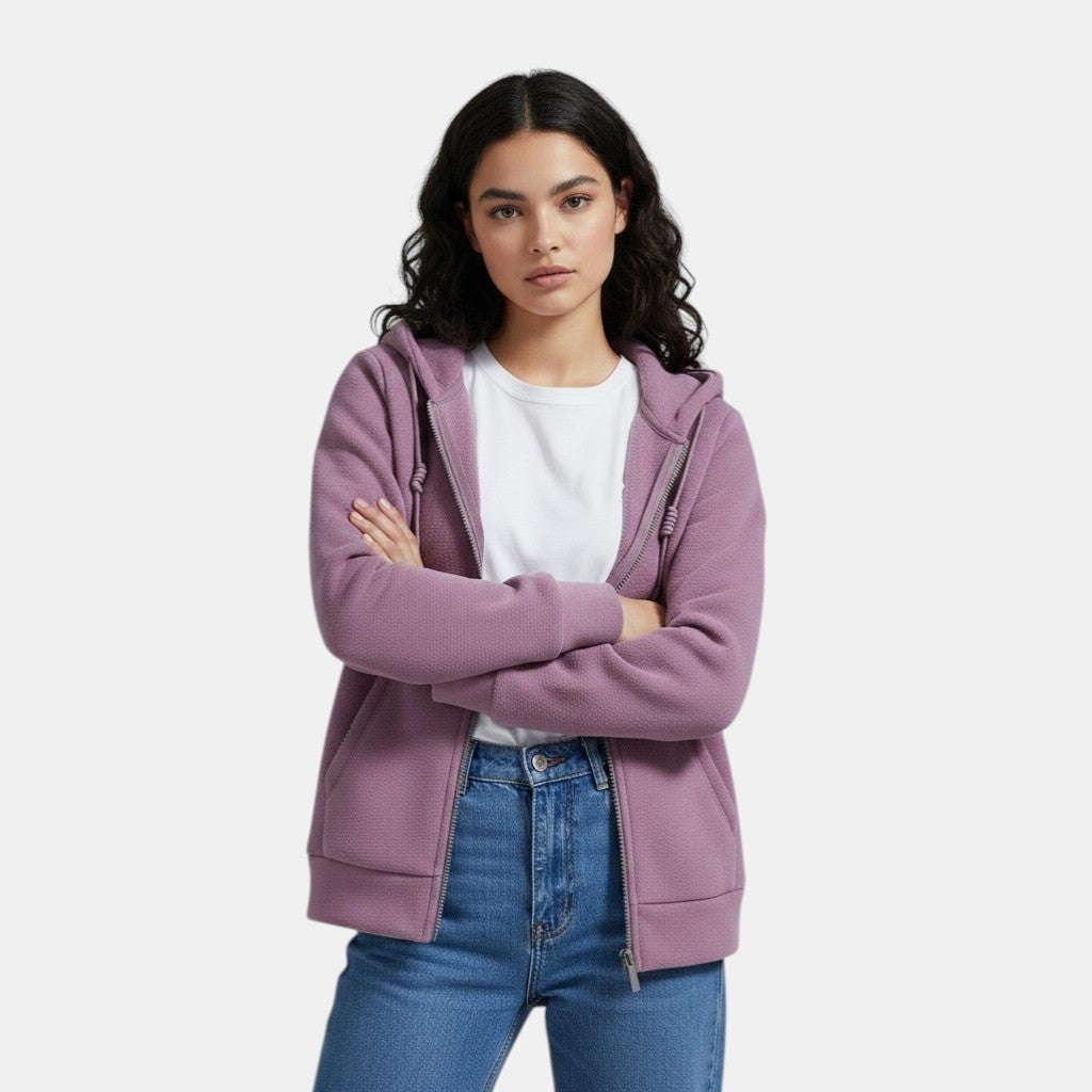 Women’s Zip Up Fleece Hoodie