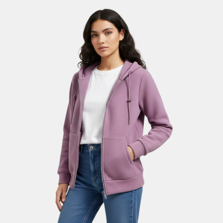 Women’s Zip Up Fleece Hoodie