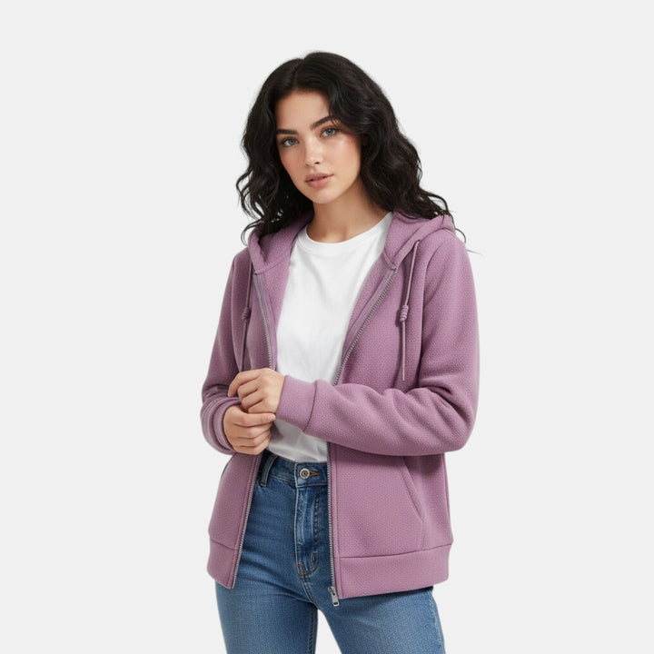 Women’s Zip Up Fleece Hoodie