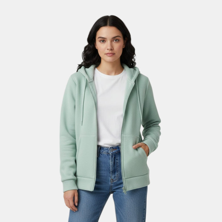Women’s Zip Up Fleece Hoodie