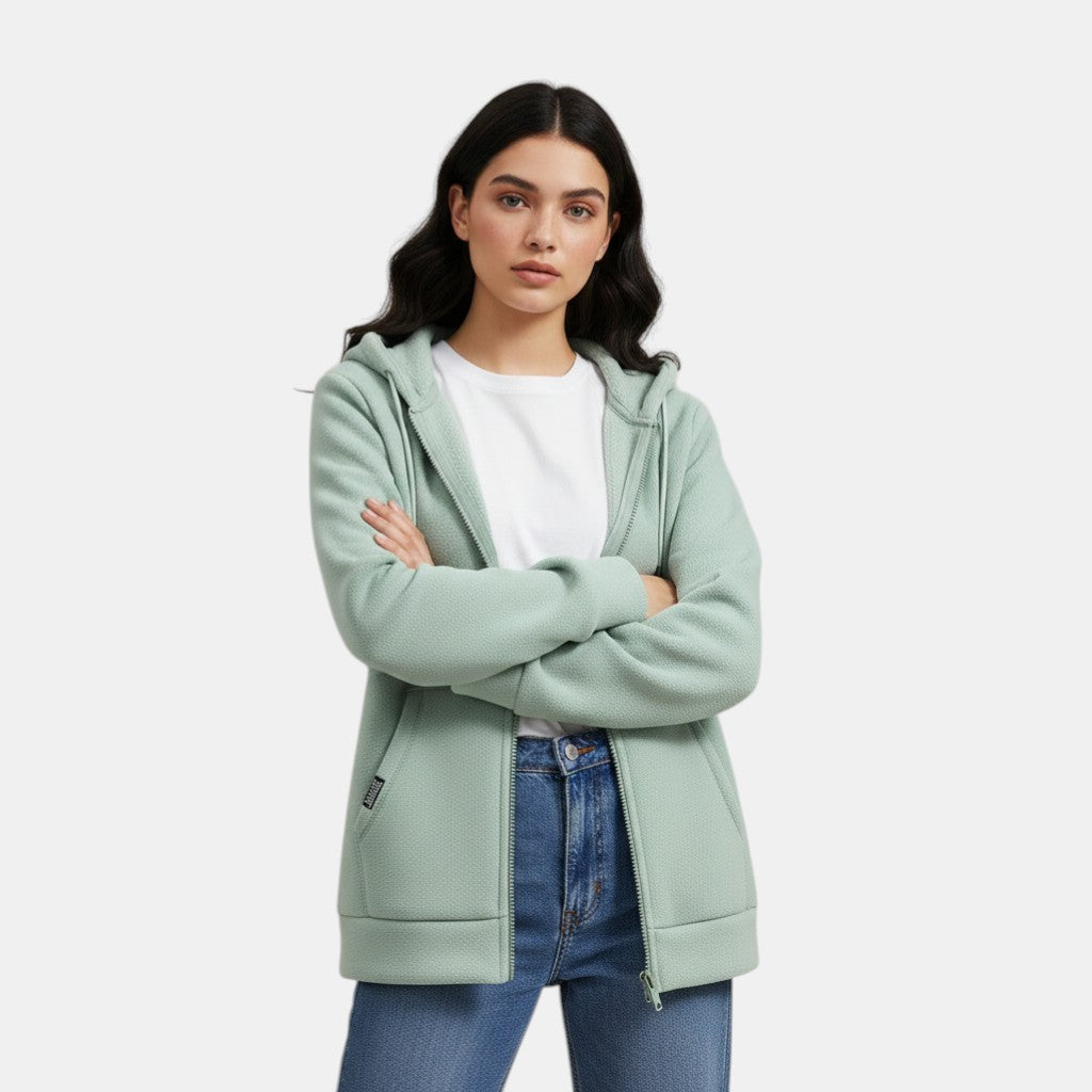 Women’s Zip Up Fleece Hoodie