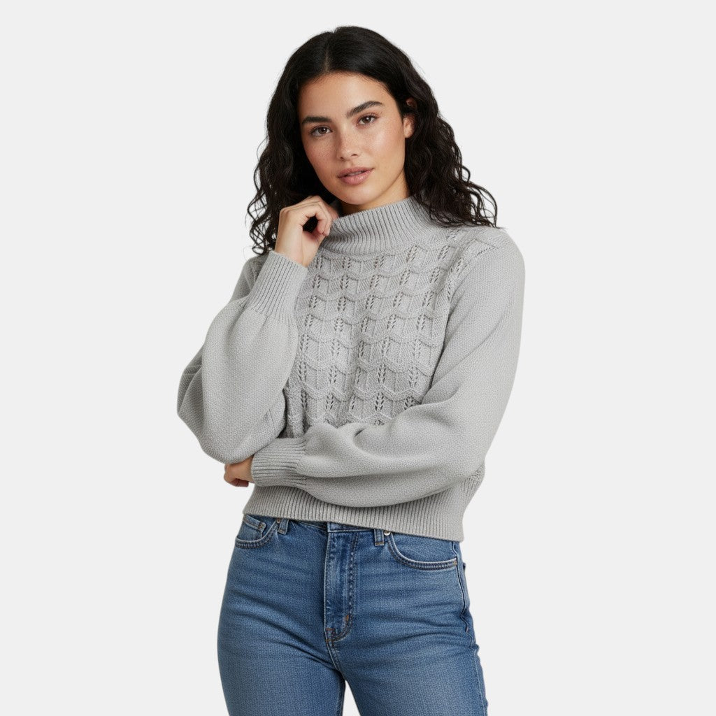 Women’s Cropped Knit Sweater