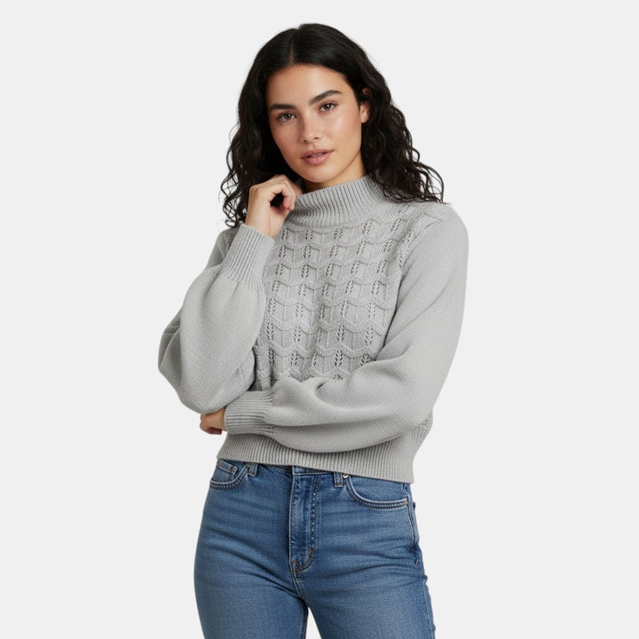 Women’s Cropped Knit Sweater