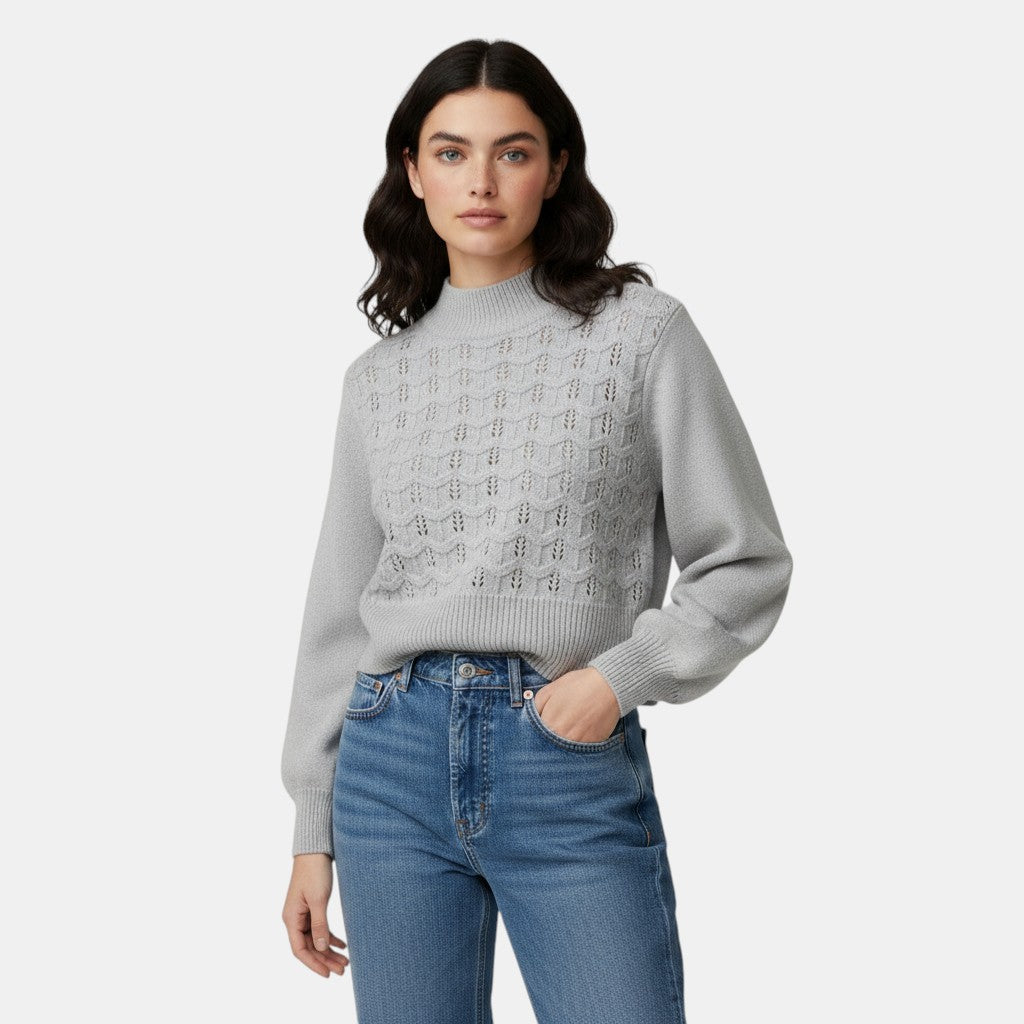 Women’s Cropped Knit Sweater