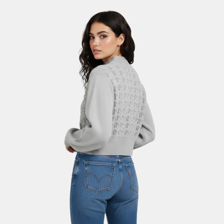 Women’s Cropped Knit Sweater