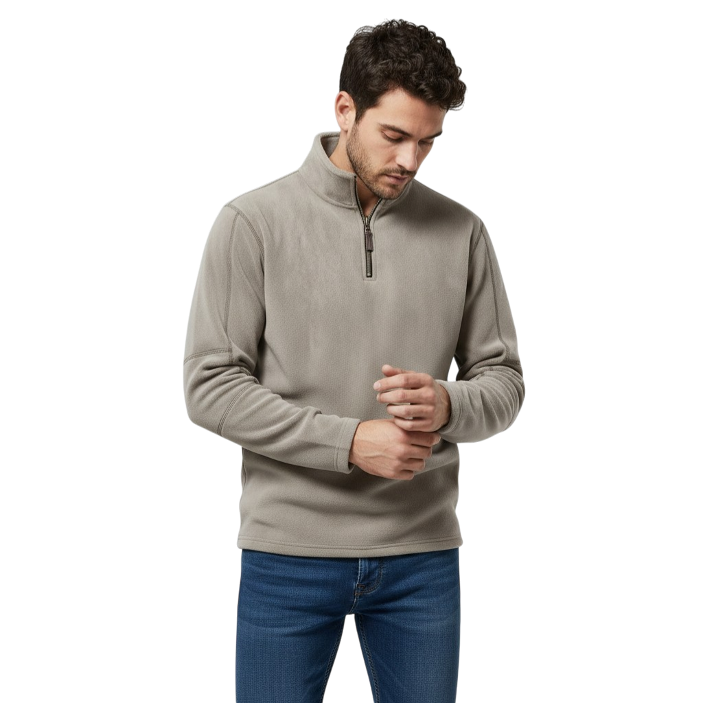 Men’s Half Zip Knit Sweater