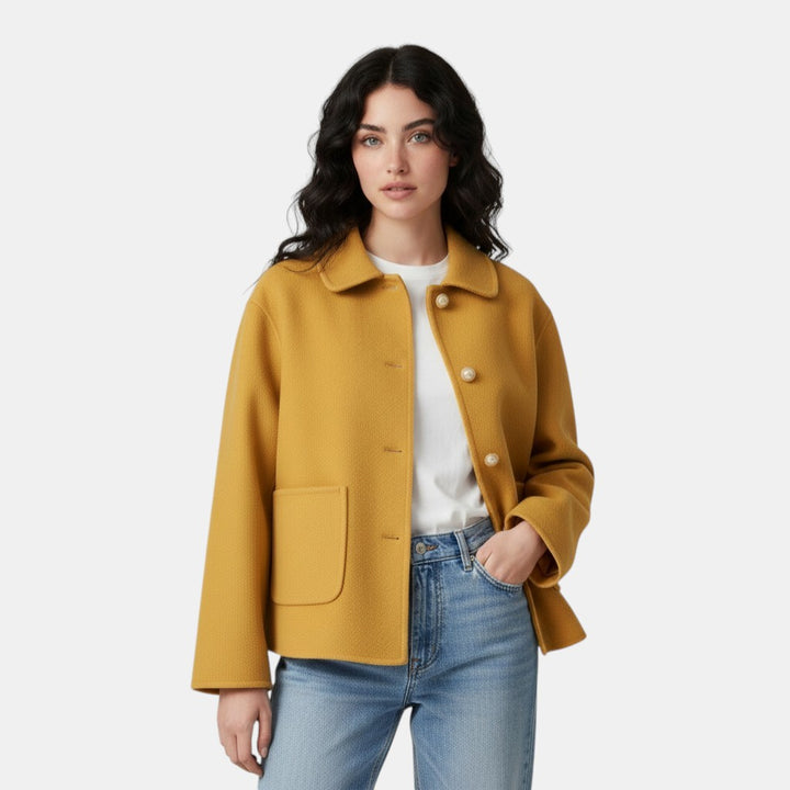Women’s Button Front Short Coat