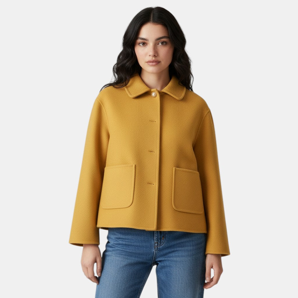 Women’s Button Front Short Coat