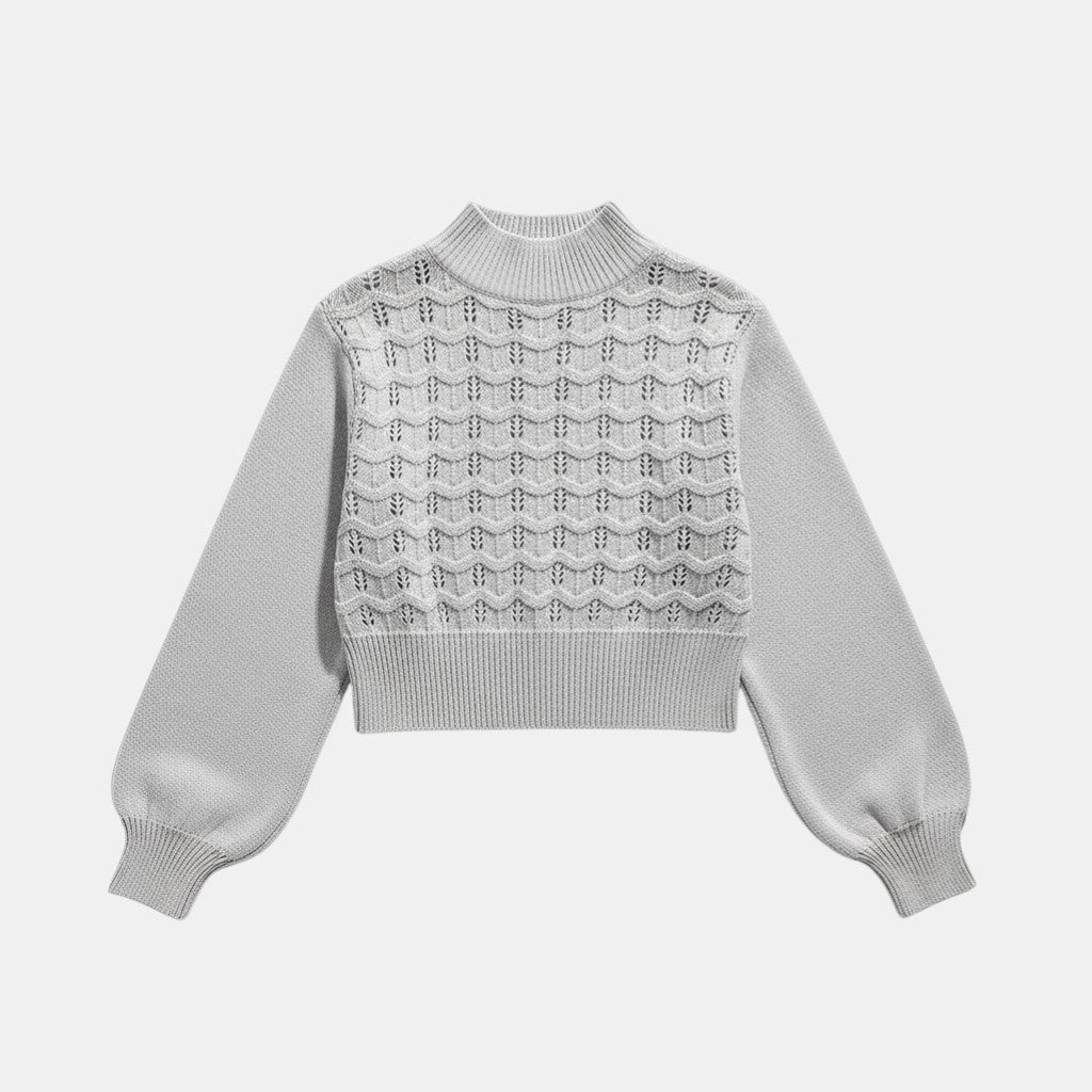 Women’s Cropped Knit Sweater