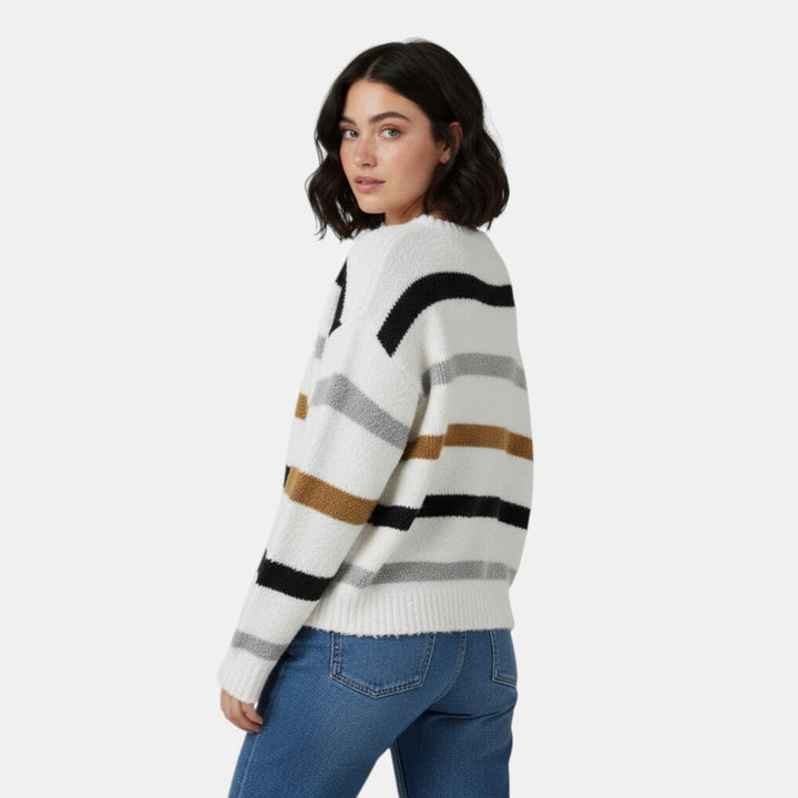 Women's Boxy Cropped Pullover Sweater