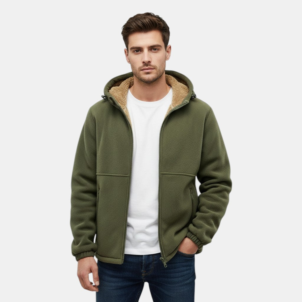 Sherpa Fleece Jacket For Men