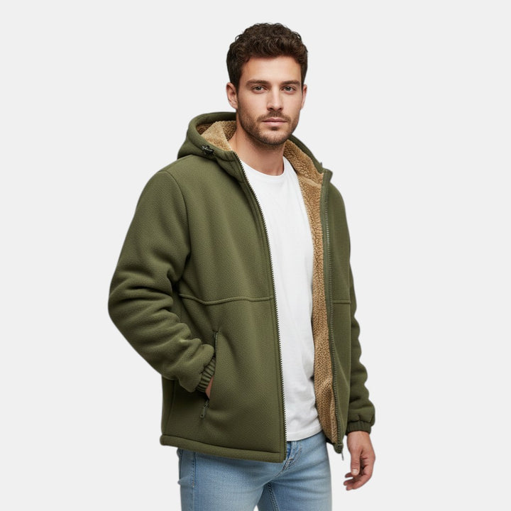 Sherpa Fleece Jacket For Men