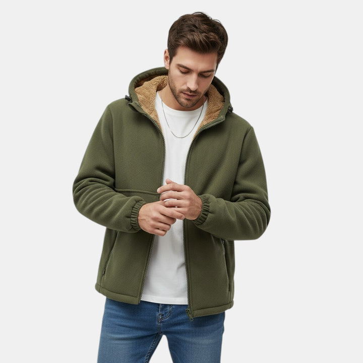 Sherpa Fleece Jacket For Men