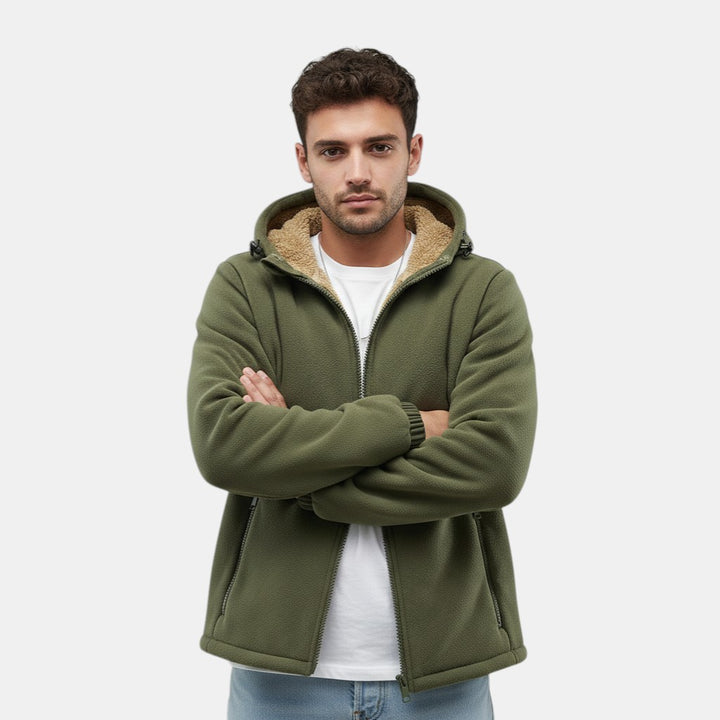 Sherpa Fleece Jacket For Men