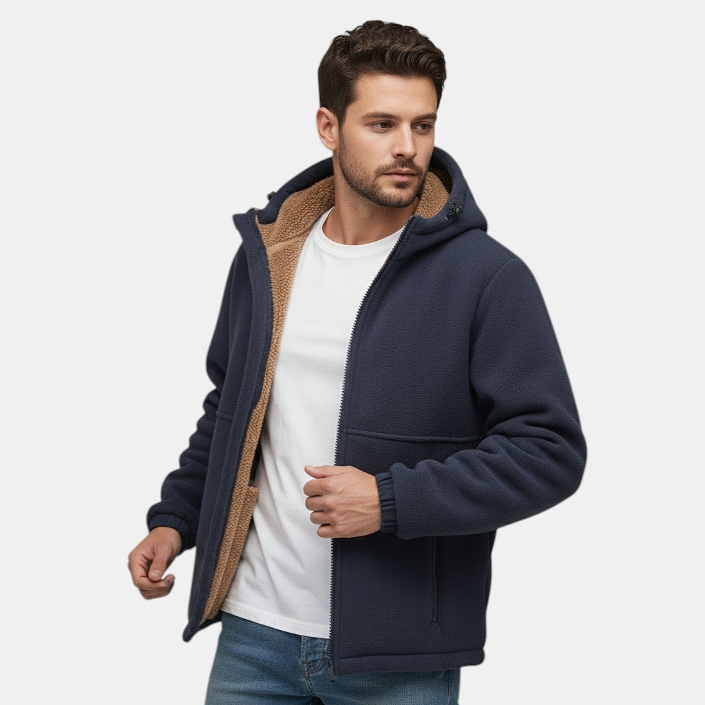Sherpa Fleece Jacket For Men