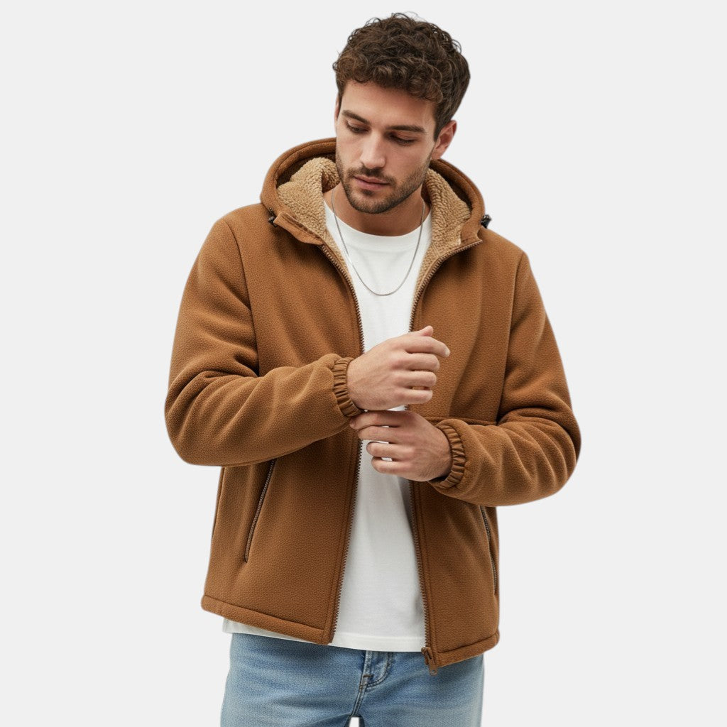 Sherpa Fleece Jacket For Men