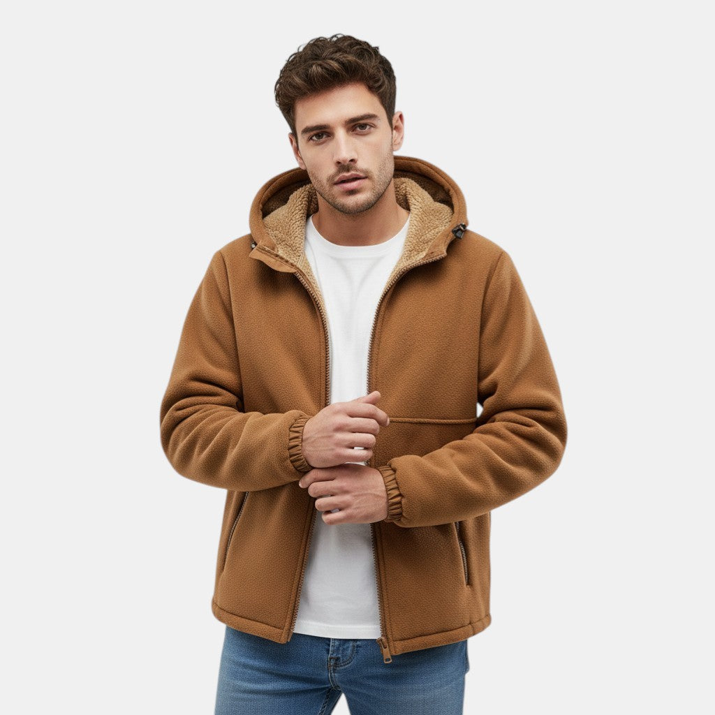 Sherpa Fleece Jacket For Men