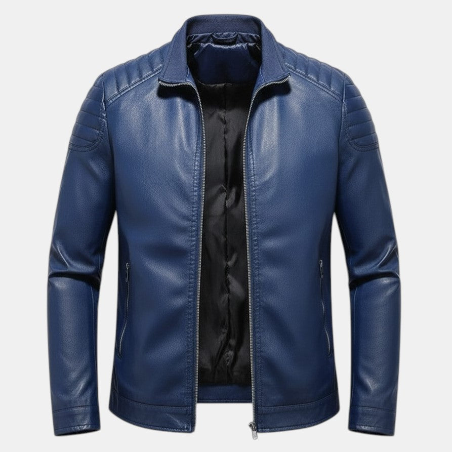 Men’s Genuine Leather Jacket Regular Fit
