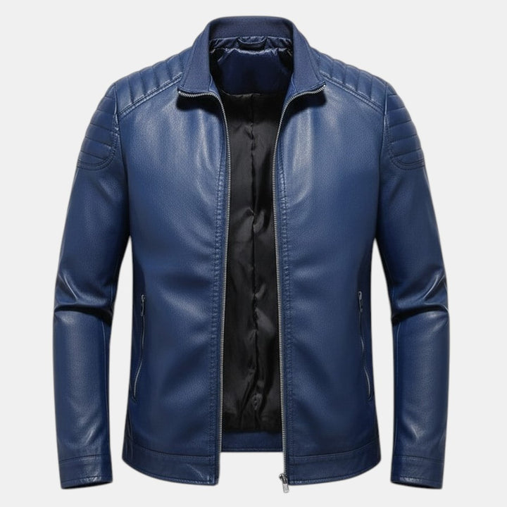Men’s Genuine Leather Jacket Regular Fit