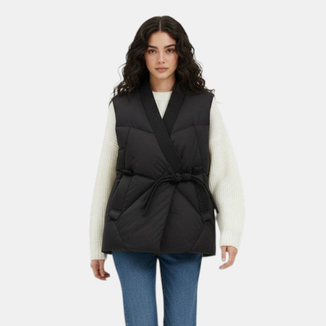 Women’s Cropped Quilted Vest